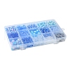 Mixed Styles Transparent Acrylic Beads MACR-FS0001-60-6