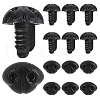 Gorgecraft Plastic Craft Safety Screw Dog Noses DIY-GF0005-56-1
