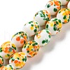 Handmade Lampwork Beads Strands LAMP-Q036-08C-1