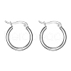 304 Stainless Steel Hoop Earrings X-EJEW-F105-11P-2