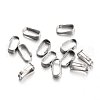 Tarnish Resistant 304 Stainless Steel Snap on Bails STAS-M225-07-1