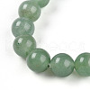 Natural Green Aventurine Beads Stretch Bracelets BJEW-T022-04L-3