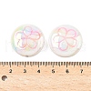 2Pcs UV Plating Acrylic Beads FIND-C067-03H-3