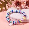 Handmade Polymer Clay Beads X-CLAY-R067-8.0mm-46-6