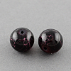 Drawbench Transparent Glass Beads Strands GLAD-Q012-6mm-24-1