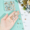 DICOSMETIC 2 Strands Natural Flower Amazonite Beads Strands G-DC0001-39-3