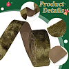 BENECREAT 15 Yards 3 Styles Polyester Single Face Velvet Ribbons SRIB-BC0001-31D-4