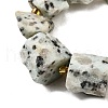 Raw Rough Natural Seaame Jasper Beads Strands G-Z087-B03-4