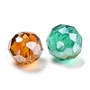 1008Pcs 24 Color Transparent Glass Bead GLAA-H026-03-4