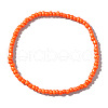 Halloween Acrylic Round Beaded Stretch Bracelets for Gift UX7844-3-1