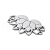 304 Stainless Steel Hollow Connector Charms STAS-I327-12P-2