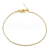 Stainless Steel Box Chain Bracelets for Men Women BJEW-G736-10G-1