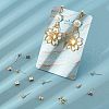 Unicraftale 120Pcs 2 Style 304 Stainless Steel Ball Stud Earring Findings STAS-UN0028-90-3
