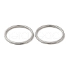 304 Stainless Steel Plain Band Rings RJEW-I101-01B-P-2