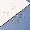 Brass Earring Hooks KK-F824-015B-G-4