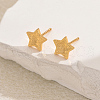 Brass Stud Earrings QK5230-4-1