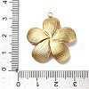 304 Stainless Steel Rhinestone Pendants STAS-P395-11A-G-3
