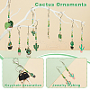 20Pcs 10 Styles Alloy Enamel Pendant Decorations HJEW-AB00271-4