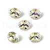 Glass Rhinestone Cabochons GLAA-A018-8mm-001GY-1