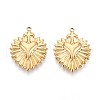 304 Stainless Steel Pendants STAS-N109-207G-1