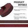 Flat Imitation Leather Cord OCOR-WH0086-69C-02-5