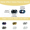 35G 7 Colors Opaque Glass Seed Beads SEED-YW0002-52-2