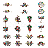22Pcs 11 Styles Alloy Connector Charms FIND-TA0002-29-12