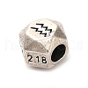S925 Sterling Silver Beads STER-K183-03AS-11-2