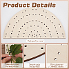 2Pcs Wood Wreath Boards DIY-FG0006-77B-4