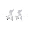 Non-Tarnish 201 Stainless Steel Pendants STAS-T063-178P-2