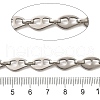 304 Stainless Steel Nuggets Link Chains CHS-C016-32P-2