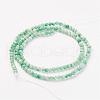 Natural Green Spot Jasper Bead Strand G-G680-40-2