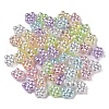 Plating Acrylic Beads OACR-S135-14C-1