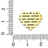 Ion Plating(IP) 304 Stainless Steel Pendants STAS-U034-05G-3