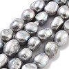 Dyed Natural Cultured Freshwater Pearl Beads Strands PEAR-P062-30C-2