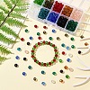 300Pcs 10 Colors Glass Beads Strands EGLA-YW0003-27-4