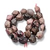 Natural Rhodonite Beads Strands G-C182-03-3