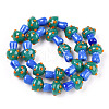 Handmade Lampwork Beads Strands X-LAMP-N024-09C-3