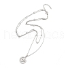 Stainless Steel Pendants Necklaces NJEW-U003-01B-P-2