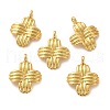 Brass Pendants KK-P203-09G-1