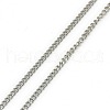 Tarnish Resistant Trendy Unisex 201 Stainless Steel Twisted Chain Necklaces NJEW-L043-44P-2