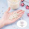 ABS Plastic Imitation Pearl Round Beads PH-MACR-F033-8mm-24-2