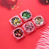 12 Colors Shining Nail Art Decoration Accessories for Christmas MRMJ-R091-22-5