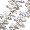 Natural Baroque Keshi Pearl Beads Strands PEAR-P064-02C-01A-2