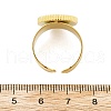 304 Stainless Steel Open Cuff Rings for Women RJEW-K248-13G-5