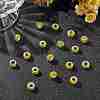 CHGCRAFT 100Pcs Polymer Clay Rhinestone European Beads CPDL-CA0001-01-4