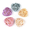 Opaque Acrylic Pendants SACR-T017-15-1