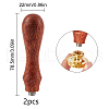 CRASPIRE Pear Wood Handle AJEW-CP0004-35-3