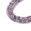 Natural Amethyst Beads Strands G-RM2025-A38-2mm-4