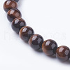 Natural Red Tiger Eye Beads Strands G-C076-6mm-1D-3